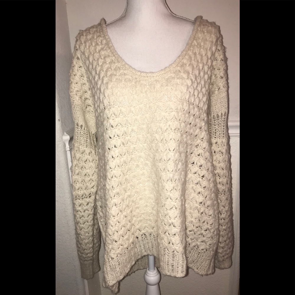 Oversized free people sweater